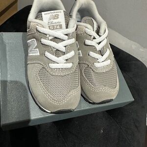New Balance Kids' Gray Sneakers